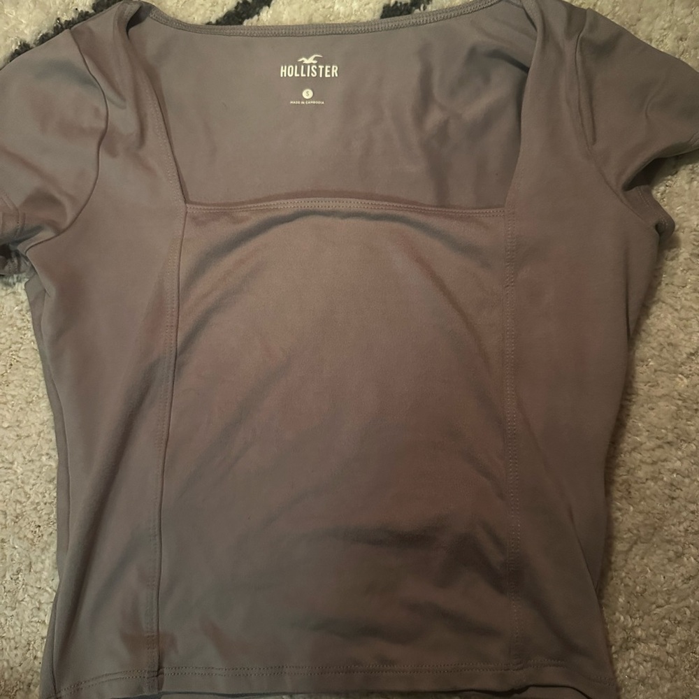 Hollister Women's Gray Top